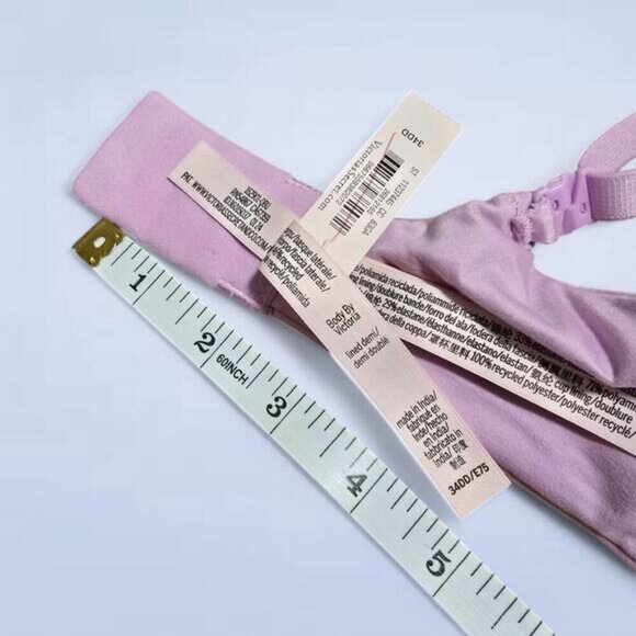 Victoria's Secret Body by Victoria Unlined Demi‎ Purple Lace Bra - 34DD - Picture 4 of 4